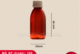 Bottle 60 ML with Tamper Evident Cap