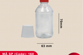 Bottle 250 ML with Tamper Evident Cap , Measuring Cap