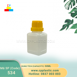 Bottle 50 ML with Tamper Evident Cap