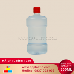 Bottle 500 ML with Tamper Evident Cap