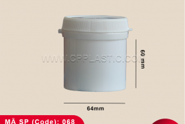 Jar 250 ML with Tamper Evident Cap